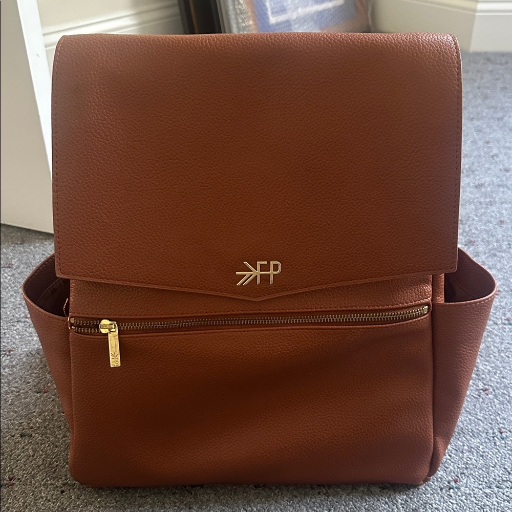 Freshly Picked The Classic Diaper Bag, Cognac